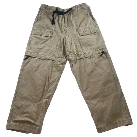 Magellan Outdoors Other - Magellan Yellowstone Convertible Cargo Pants Mens L 34 Cargo Beige Rip Stop